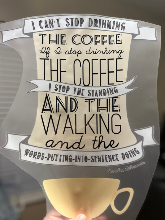 Coffee Adult Custom Tee