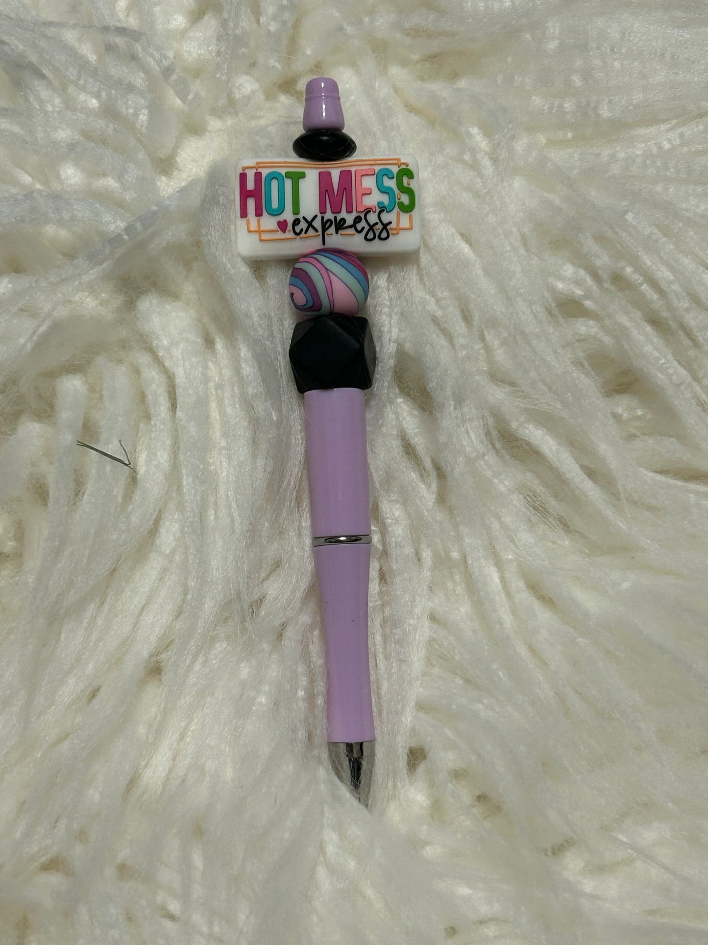 Hot Mess Express Beaded Pen