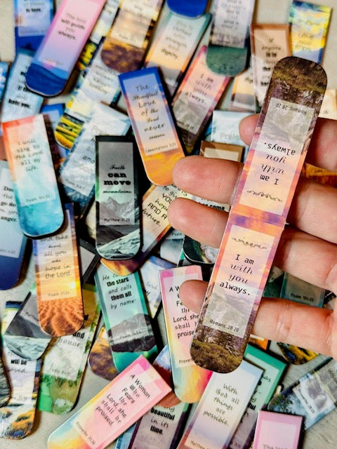 Magnetic Scripture Bookmarks