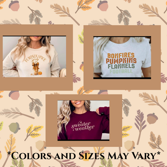Fall Adult Custom Tee
