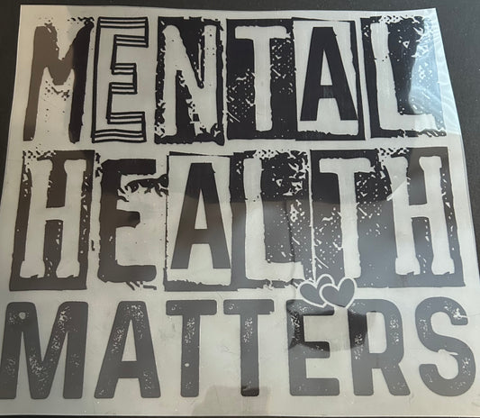 Mental Health Adult Custom Tee