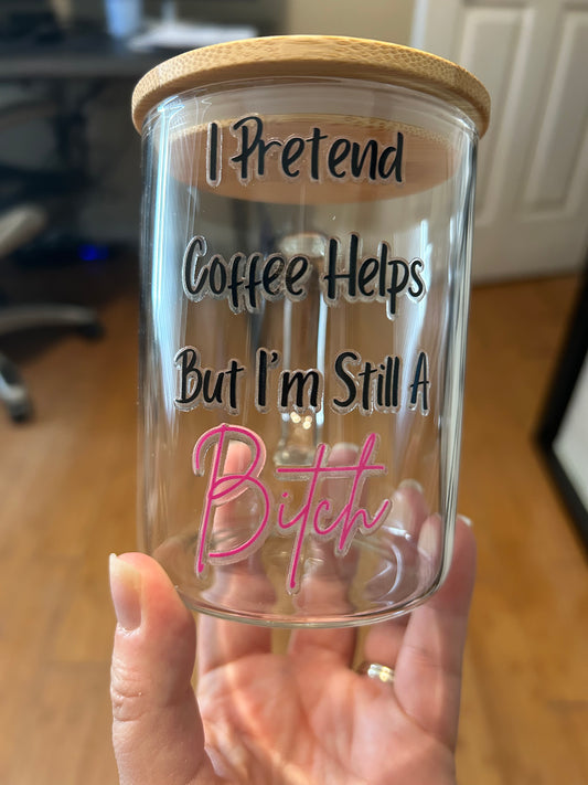 I pretend coffee helps….