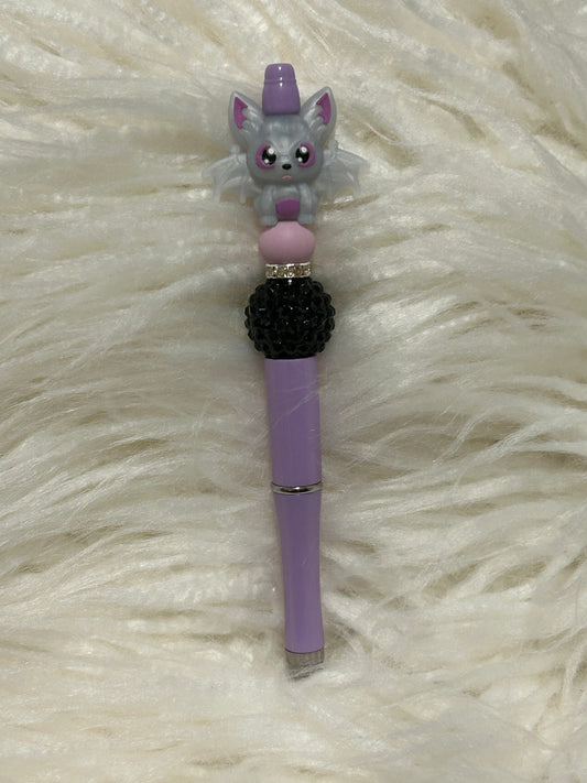 Purple Dragon Beadable Pen