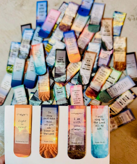 Magnetic Scripture Bookmarks